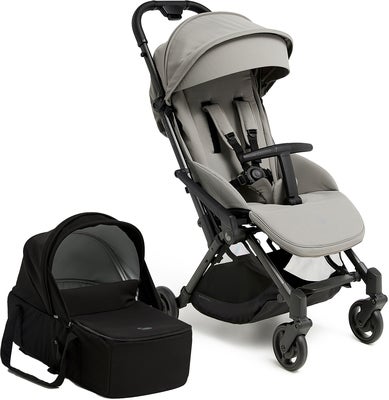 Beemoo Easy Fly Lux 4 Trille med Liggedel, Stone Grey