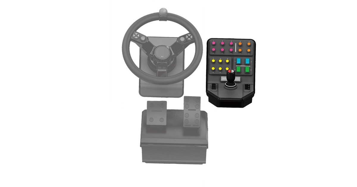Logitech GSaitek Farming Simulator Side Panel instrumentenpaneel