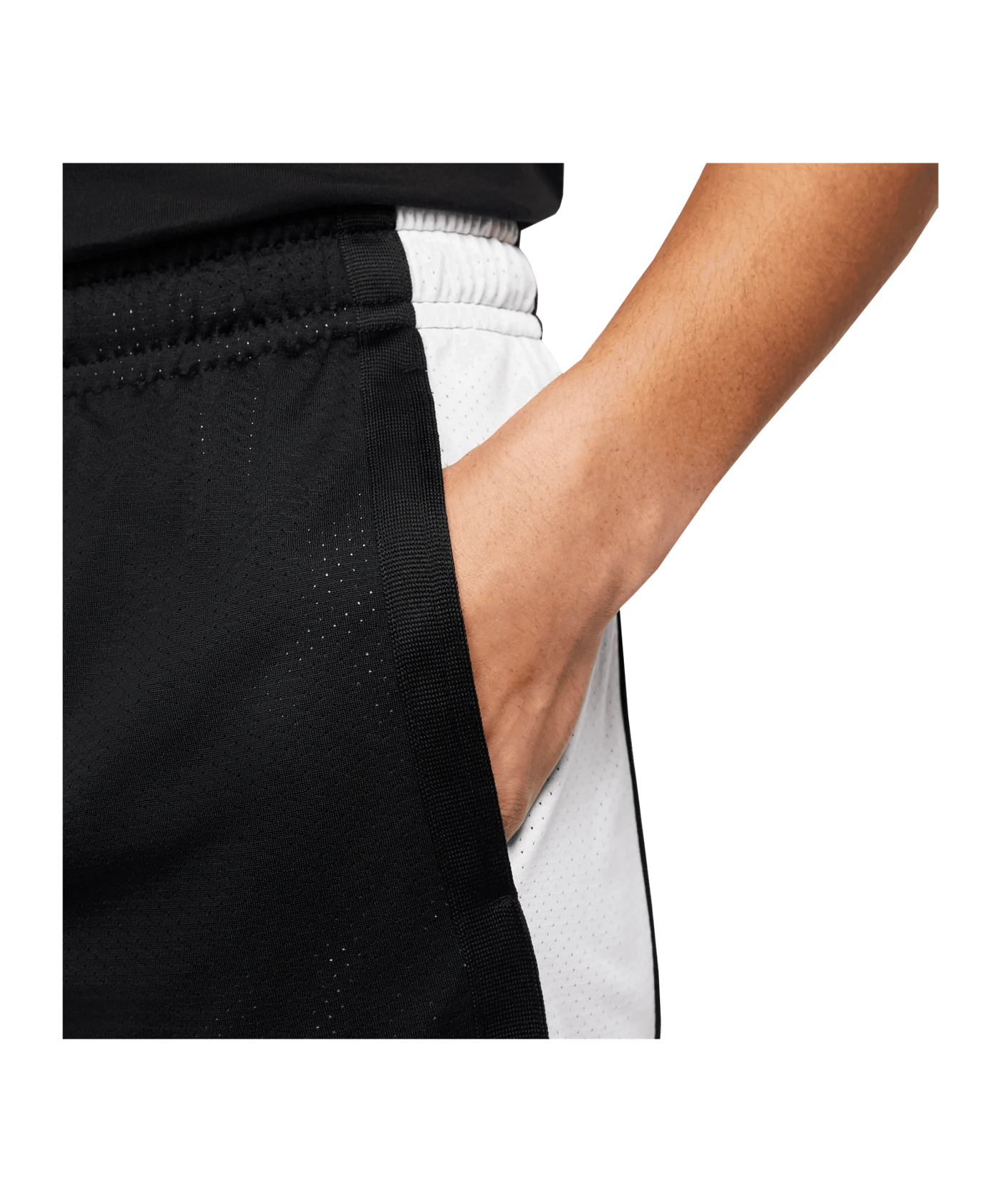 Jordan Air Knit Short Schwarz Weiss F010