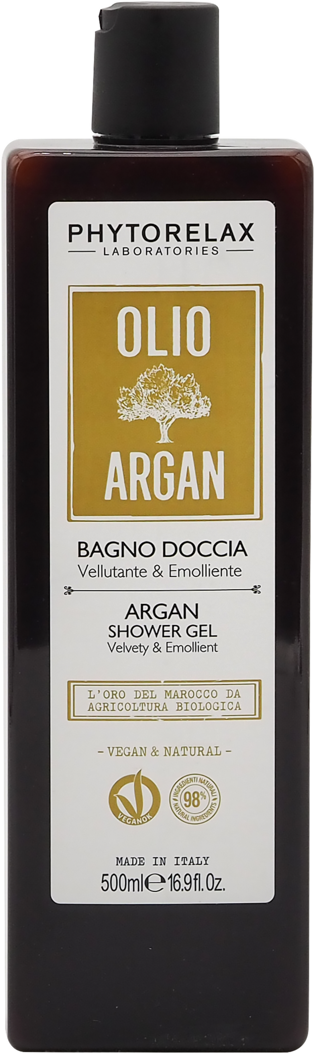PHYTORELAX LABORATORIES  Argan Oil Shower Gel, 500 ml