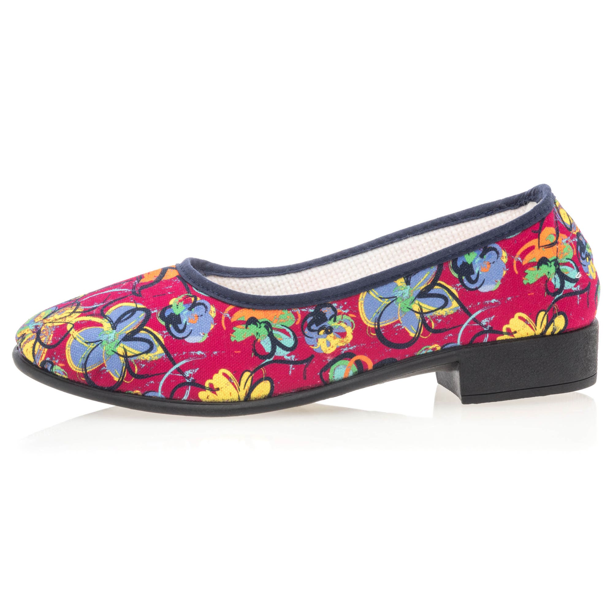 Chaussons ballerines Femme rose