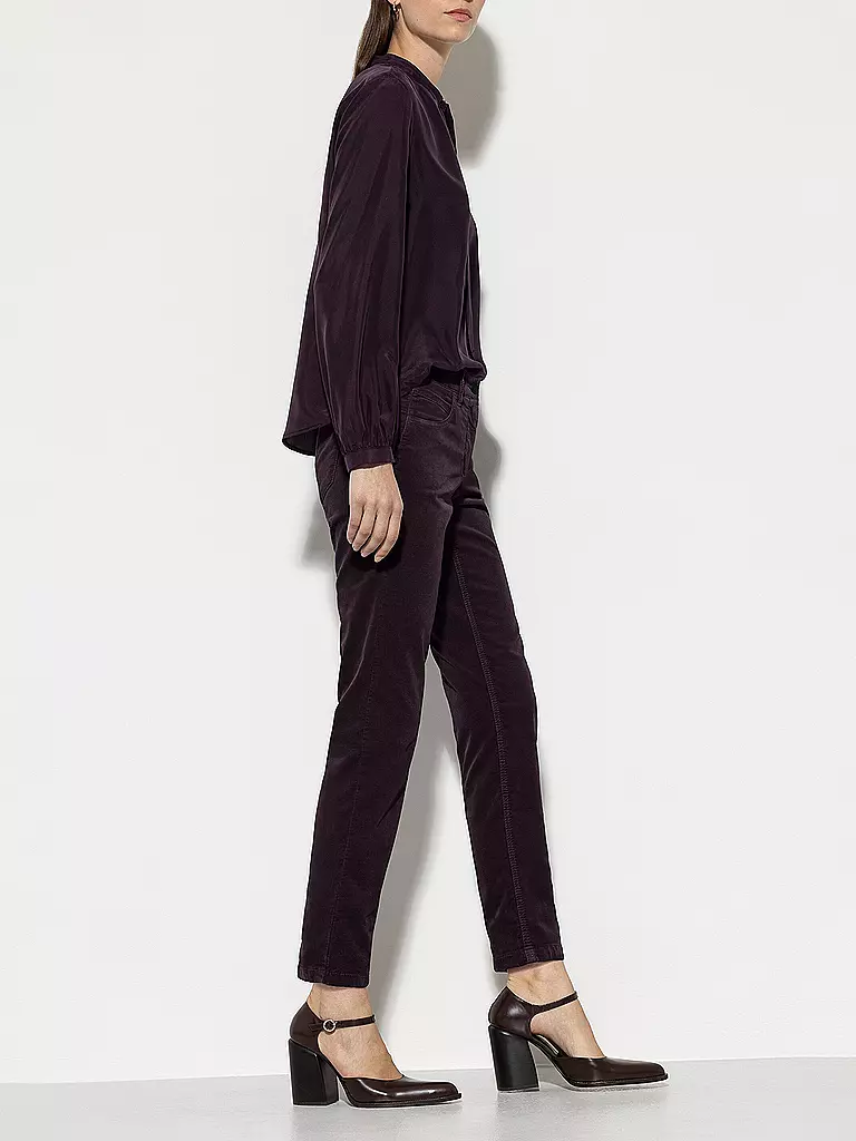 LUISA CERANO Jeans Slim Fit dunkelrot
