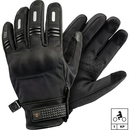 Gants moto Casr Niveau 1 KP Taille XL Noir