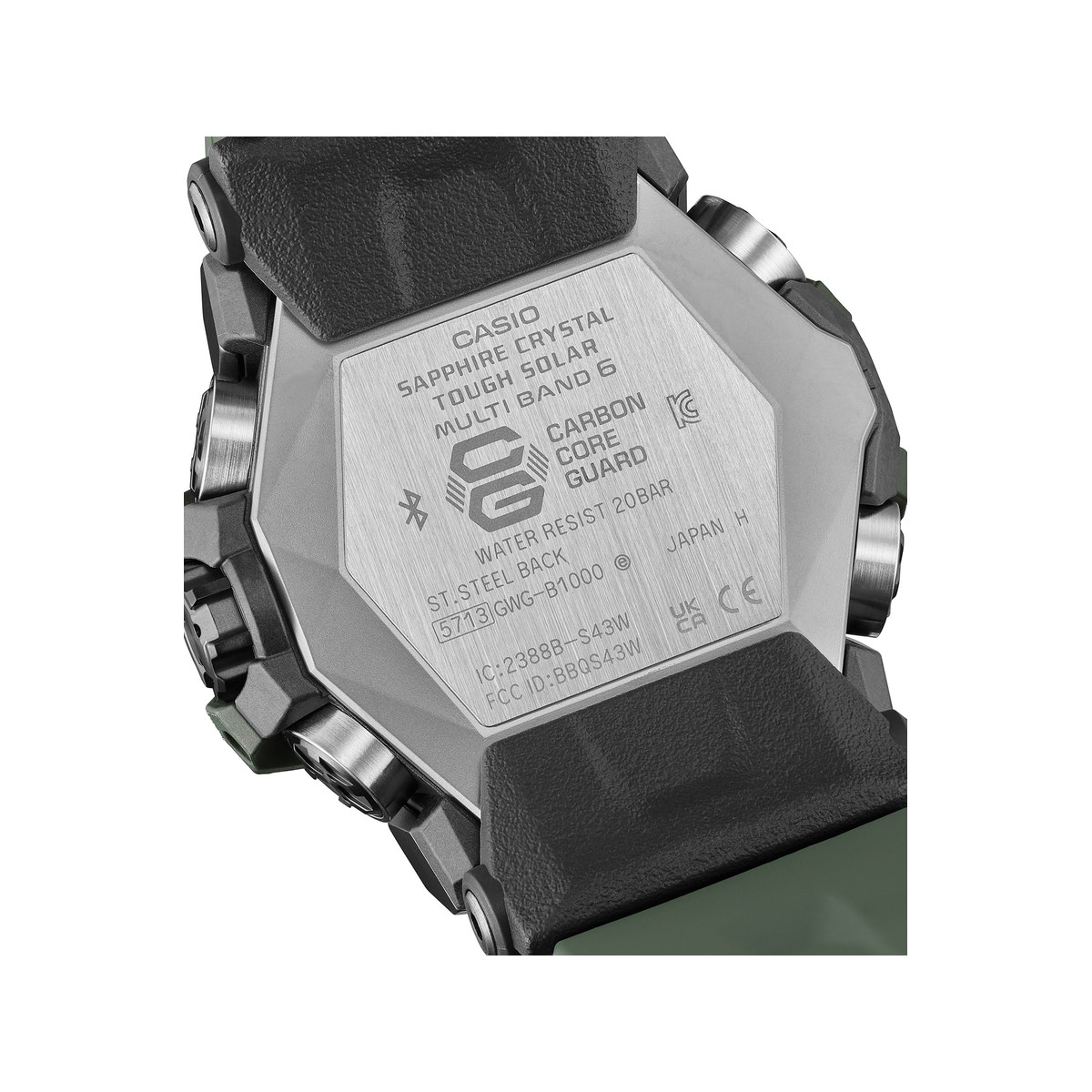 Montre CASIO G-SHOCK homme bracelet résine noir