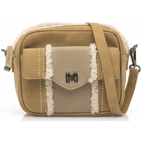 Maria Mare - Bandolera -SAGE color camel borreguito Otros