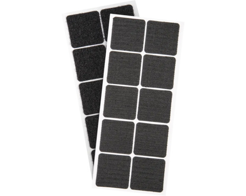 Zelfklevende pads met klittenband voor wandkussens, 10 stuks