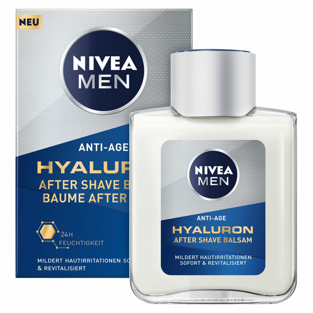 3x Nivea Men Anti-Age Hyaluronzuur After Shave Balm 100 ml