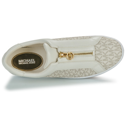 MICHAEL Michael Kors - KEATON ZIP SLIP ON Beige