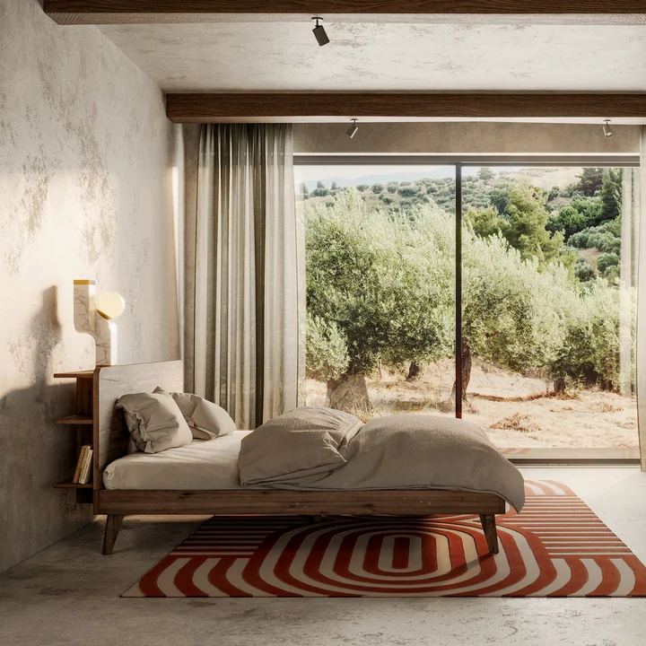 Karup Design - Retreat Bettgestell 140 x 200 cm, natur