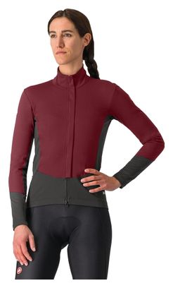 Veste Manches Longues Femme Castelli Perfetto Air Bordeaux