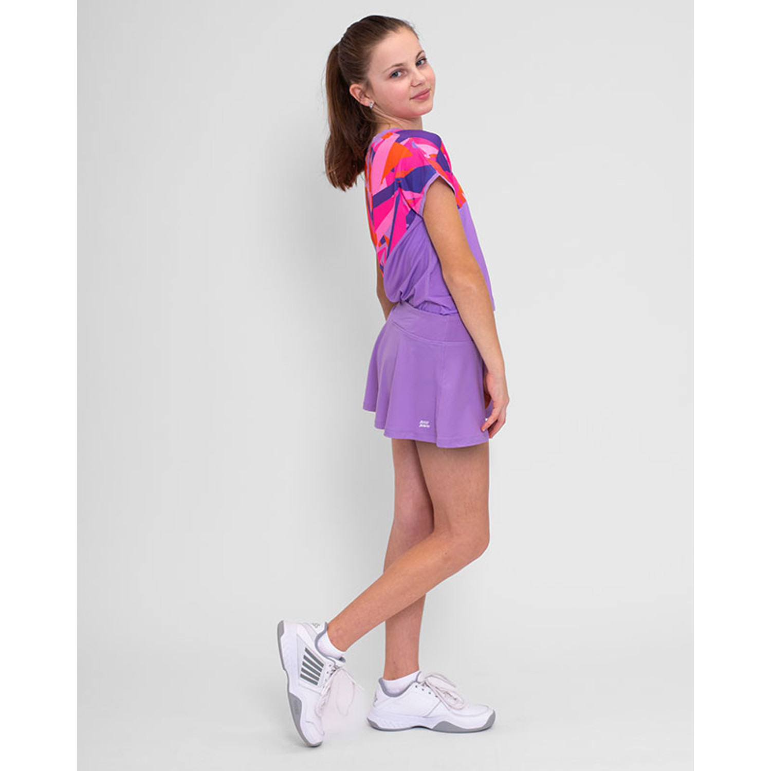 Bidi Badu Spike Printed Wavy Skort Meisjes