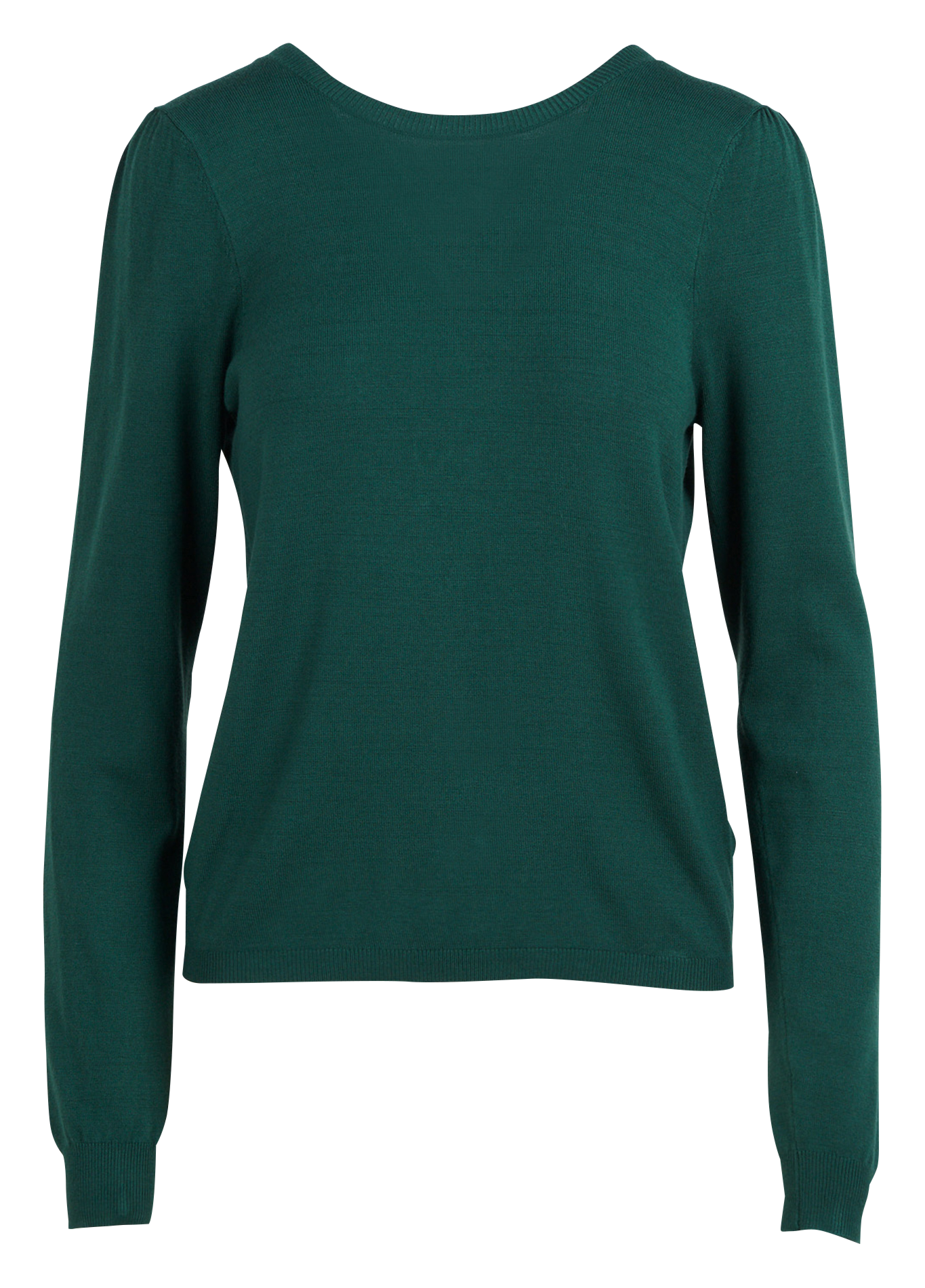Cardigan droit à col V | Vert