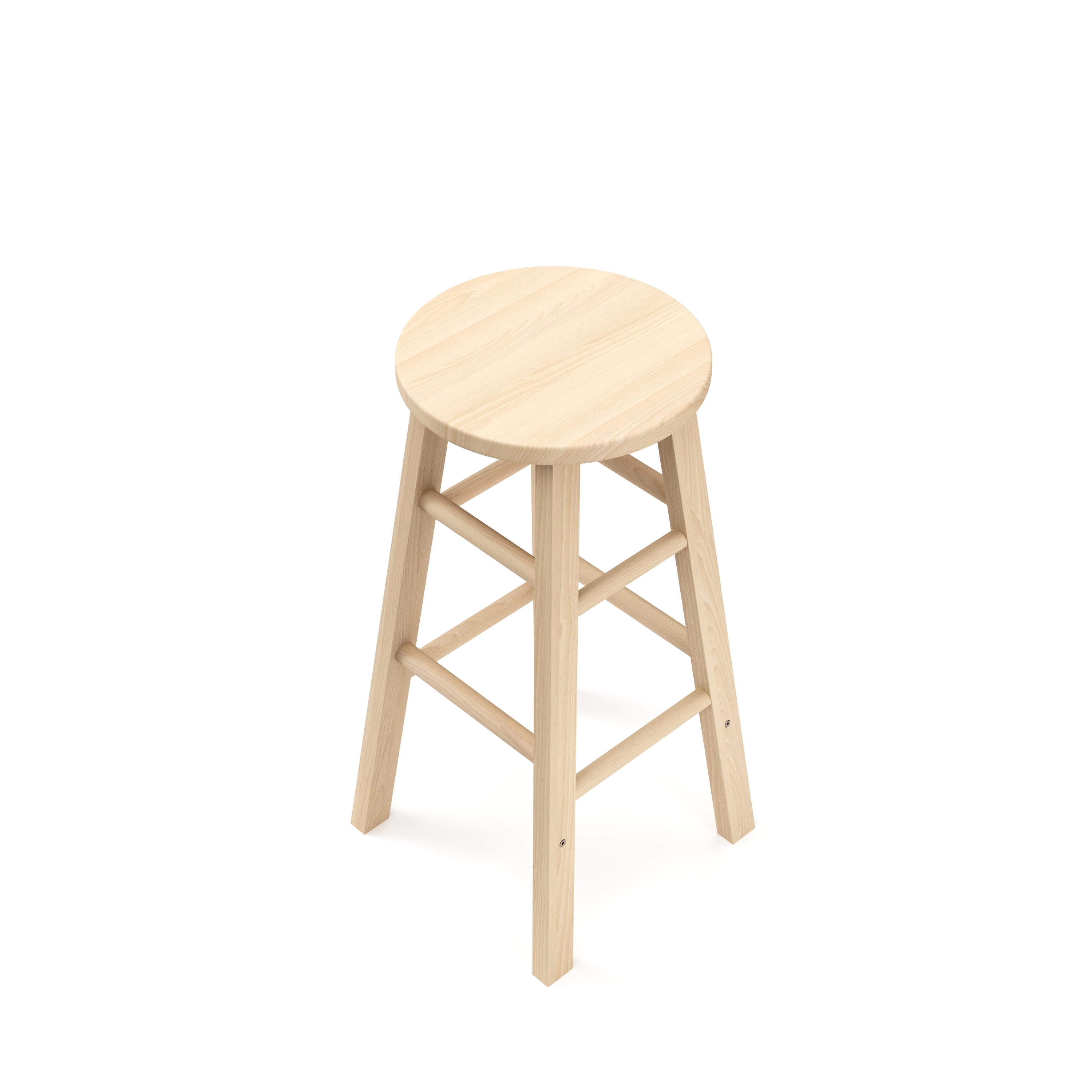 Barhocker Holz NORBERT 61 cm natur