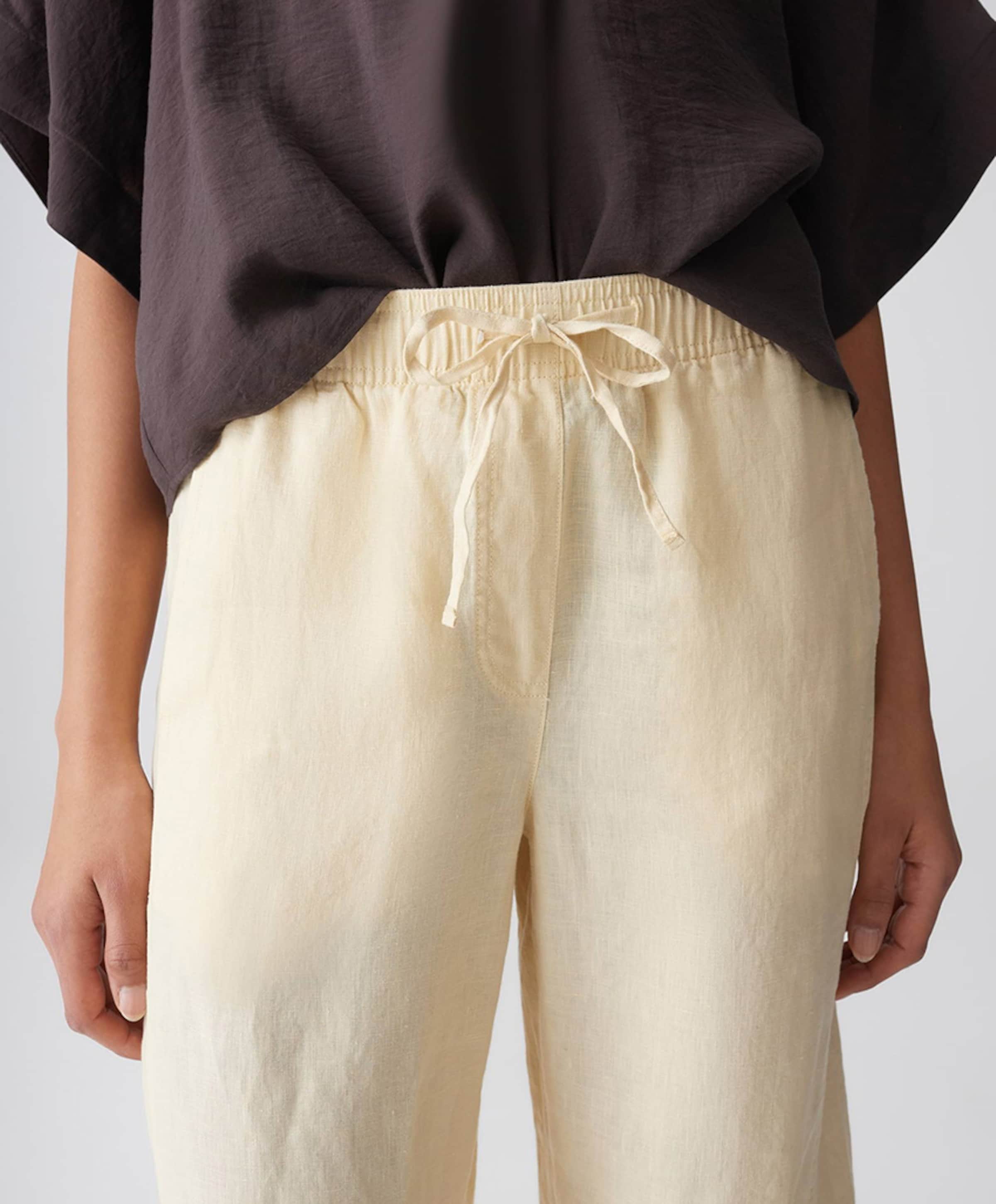 OPUS Mileni resort dames broek geel