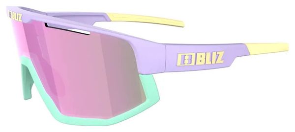 Lunettes Bliz Fusion Pastel Blanc/Rose