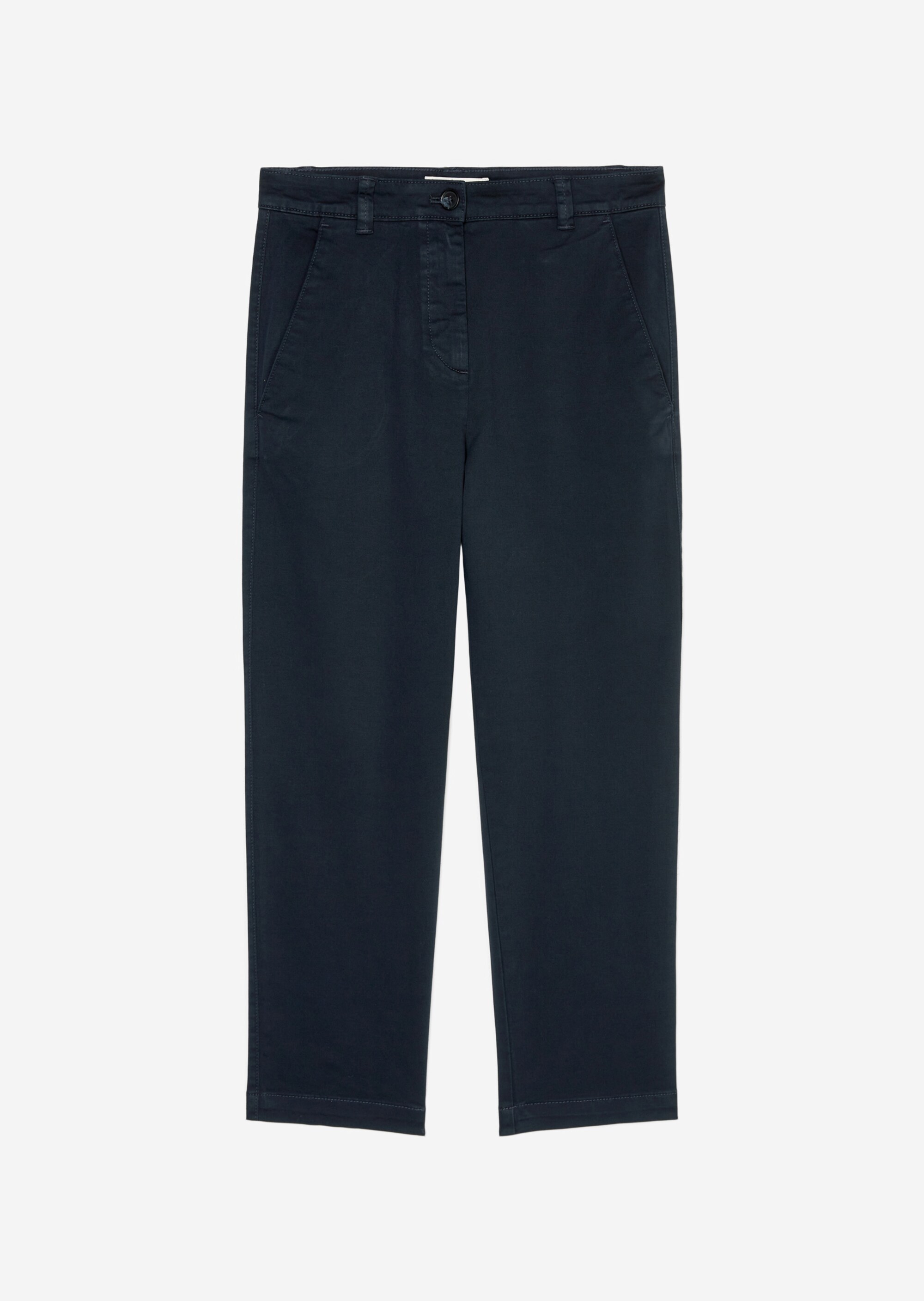 Hose im Chino-Stil straight fit aus Organic Cotton-Stretch-Twill