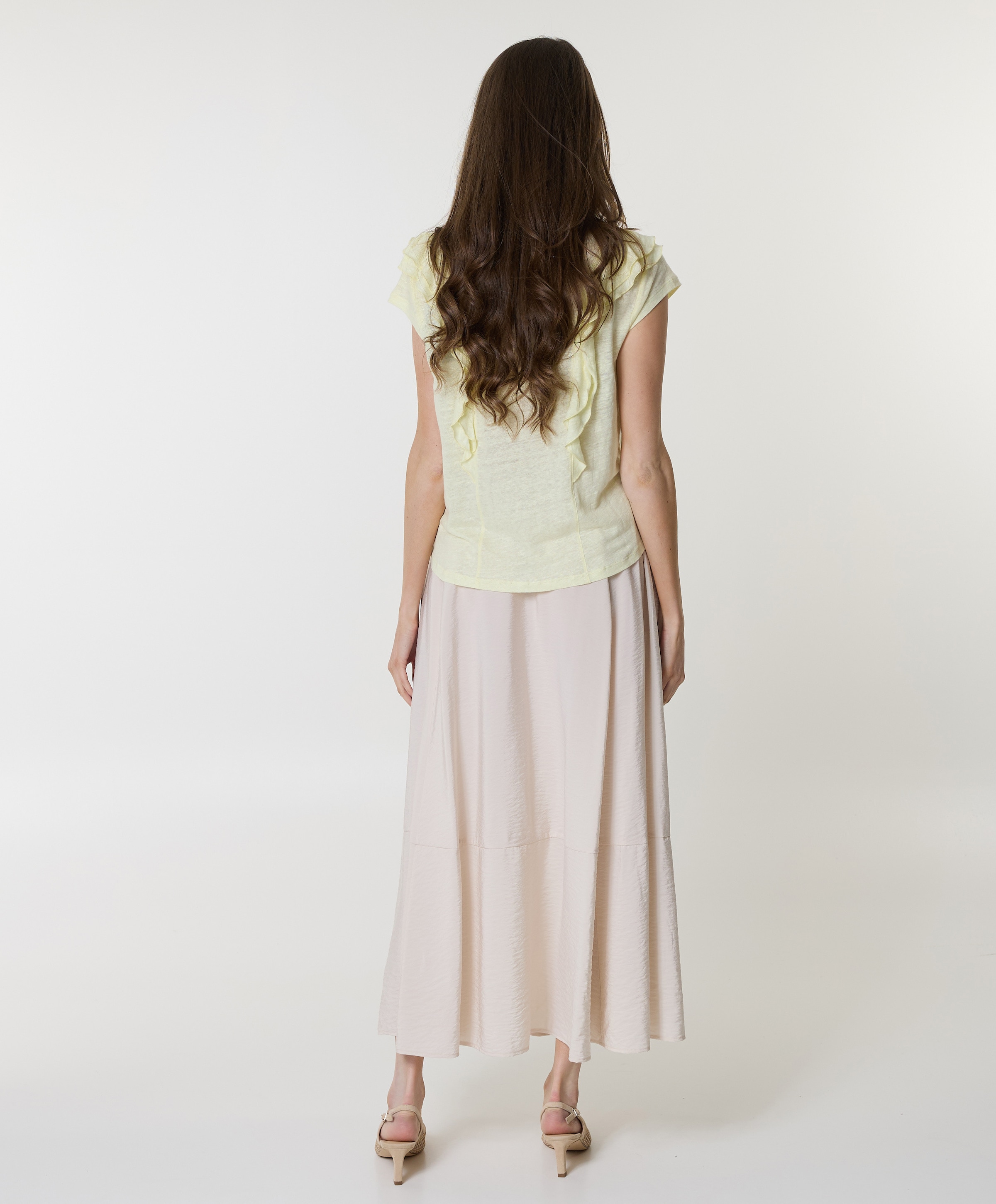 Anna Dames rok beige