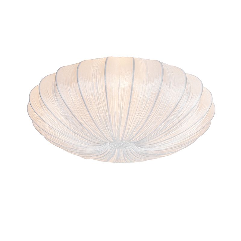 Smart plafondlamp wit zijden 60cm 5-lichts incl. 5 Wifi P45 - Plu