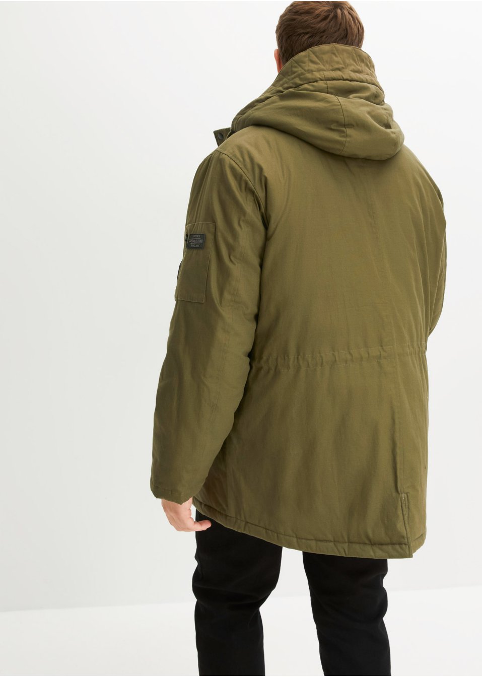 Parka coupe confort avec capuche