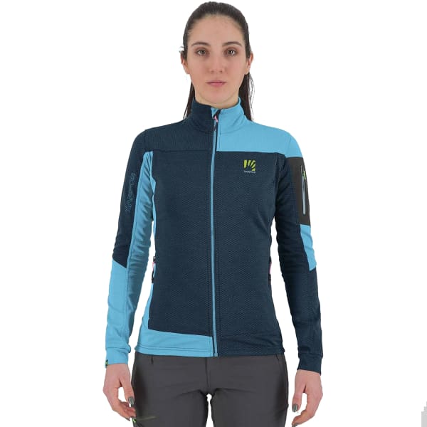 Veste polaire ski rando KARPOS CHERZ W FLEECE MIDNIGHT/BLUE ATOLL