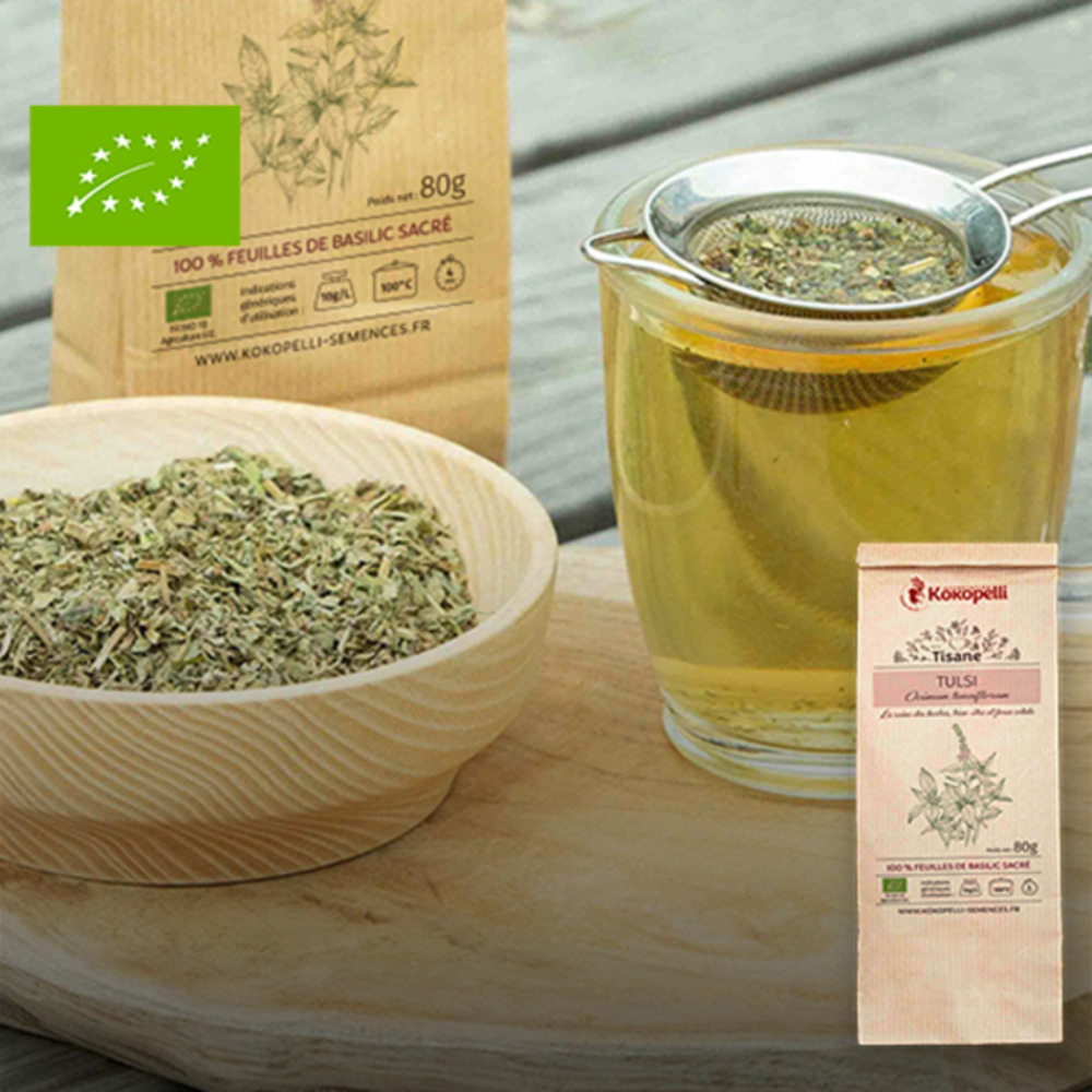 Tisane de basilic sacré tulsi ab 80gr
