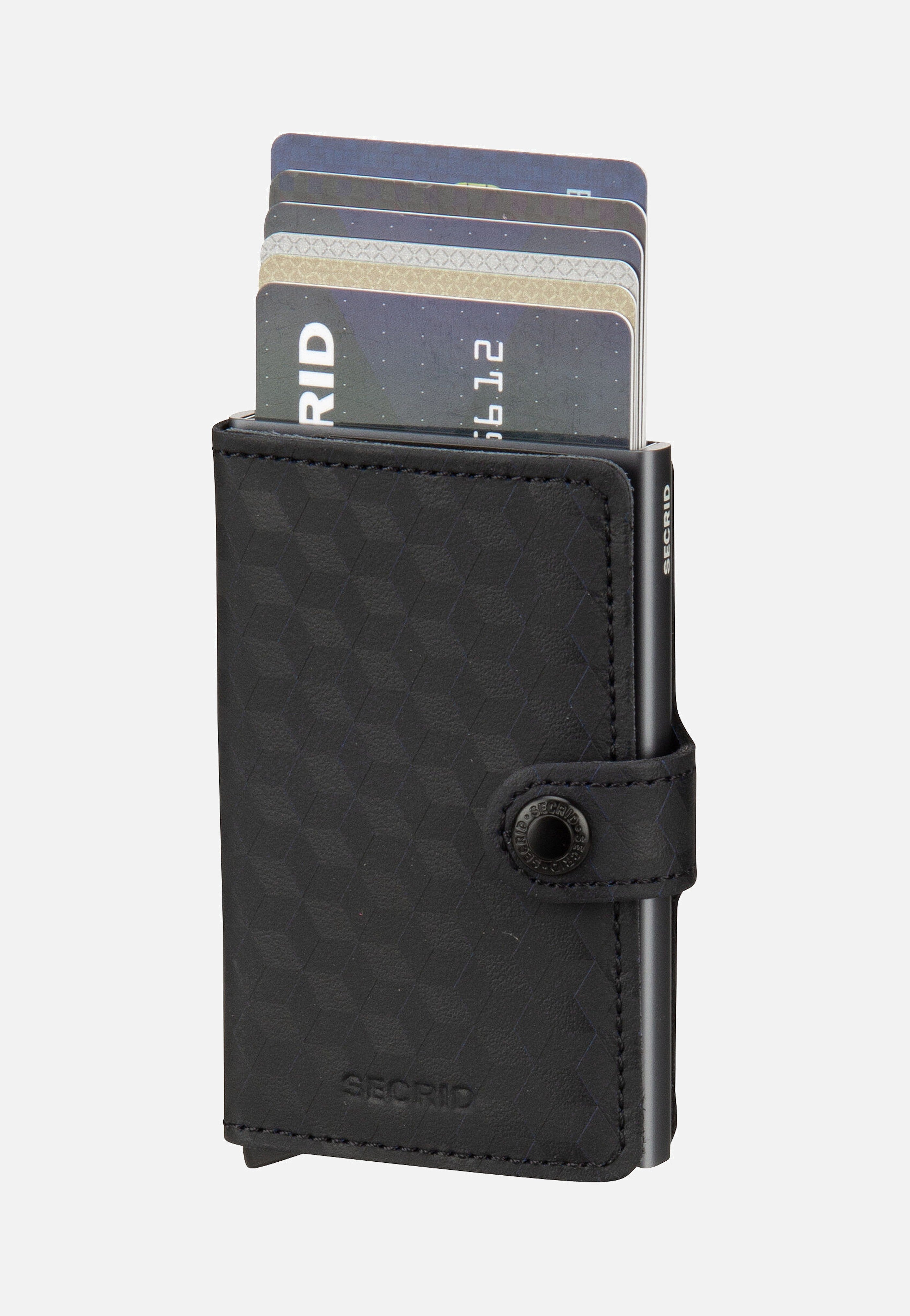 Miniwallet Optical Black-Titanium - Portemonnaie