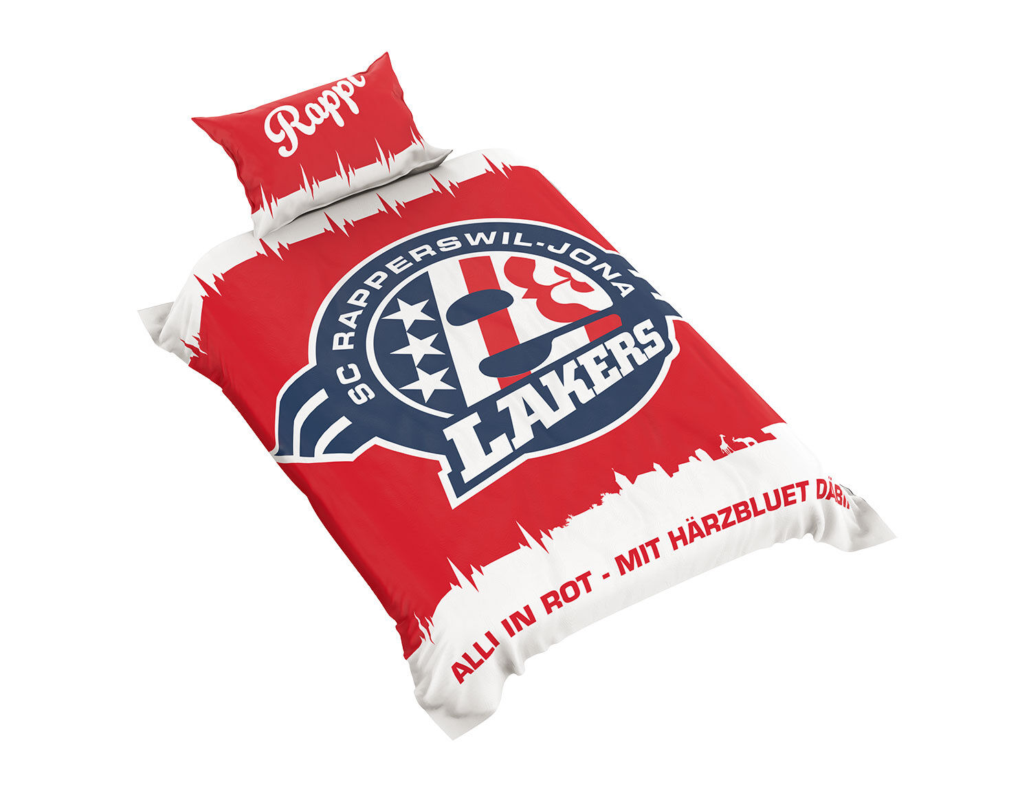 Bettwäsche SCRJ Lakers rot-weiss