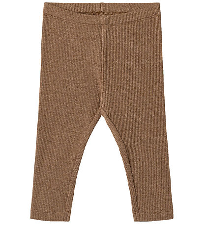 Wheat Leggings - Rib - Jules - Coffee Melange