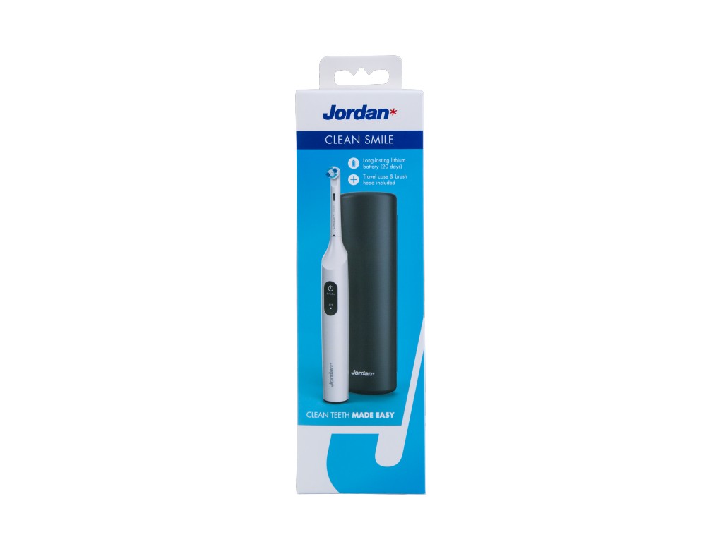ESCOVA DE DENTES ELÉCTRICA CLEAN SMILE BLACK JORDAN
