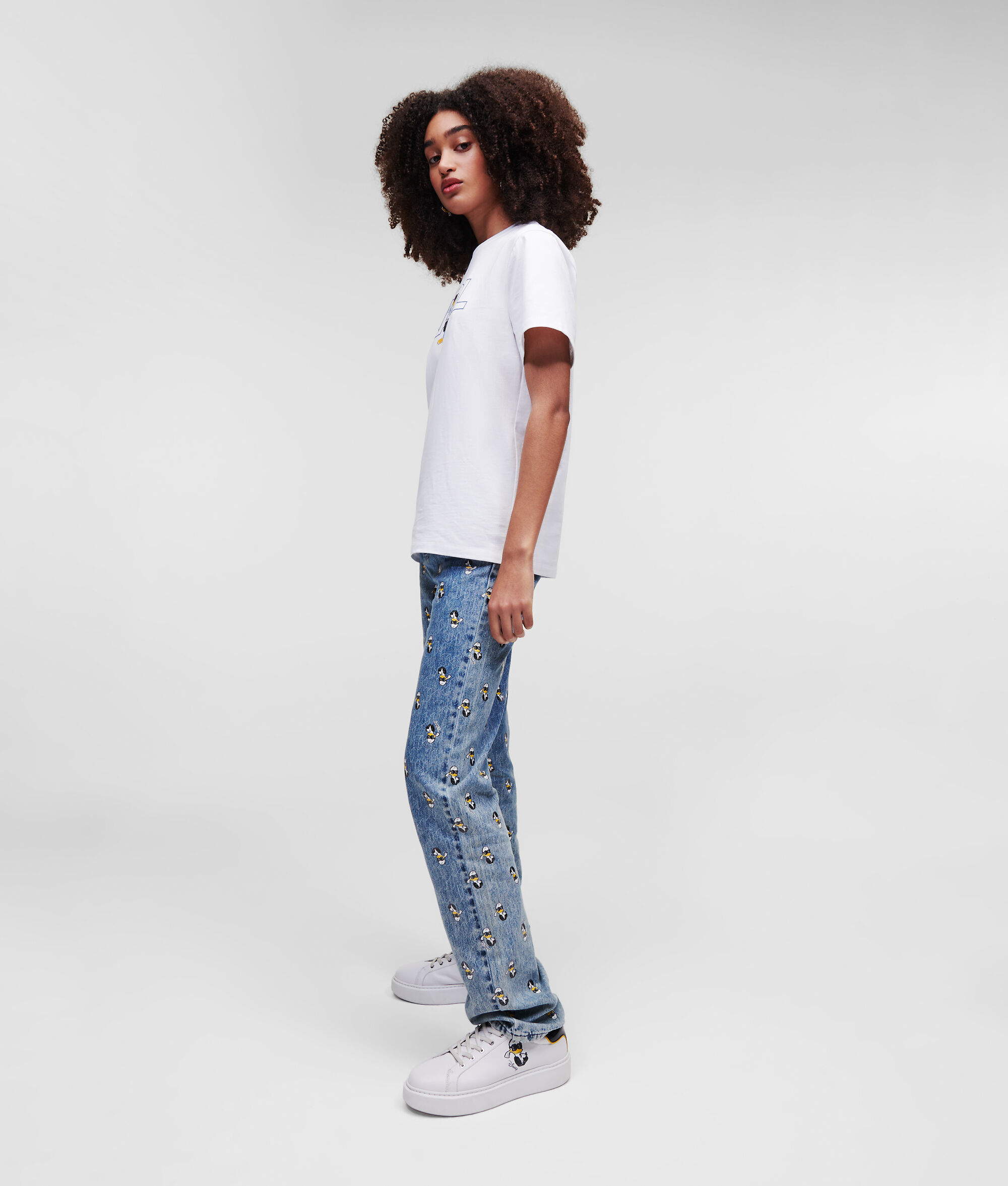 T-SHIRT À LOGO DS x KARL LAGERFELD