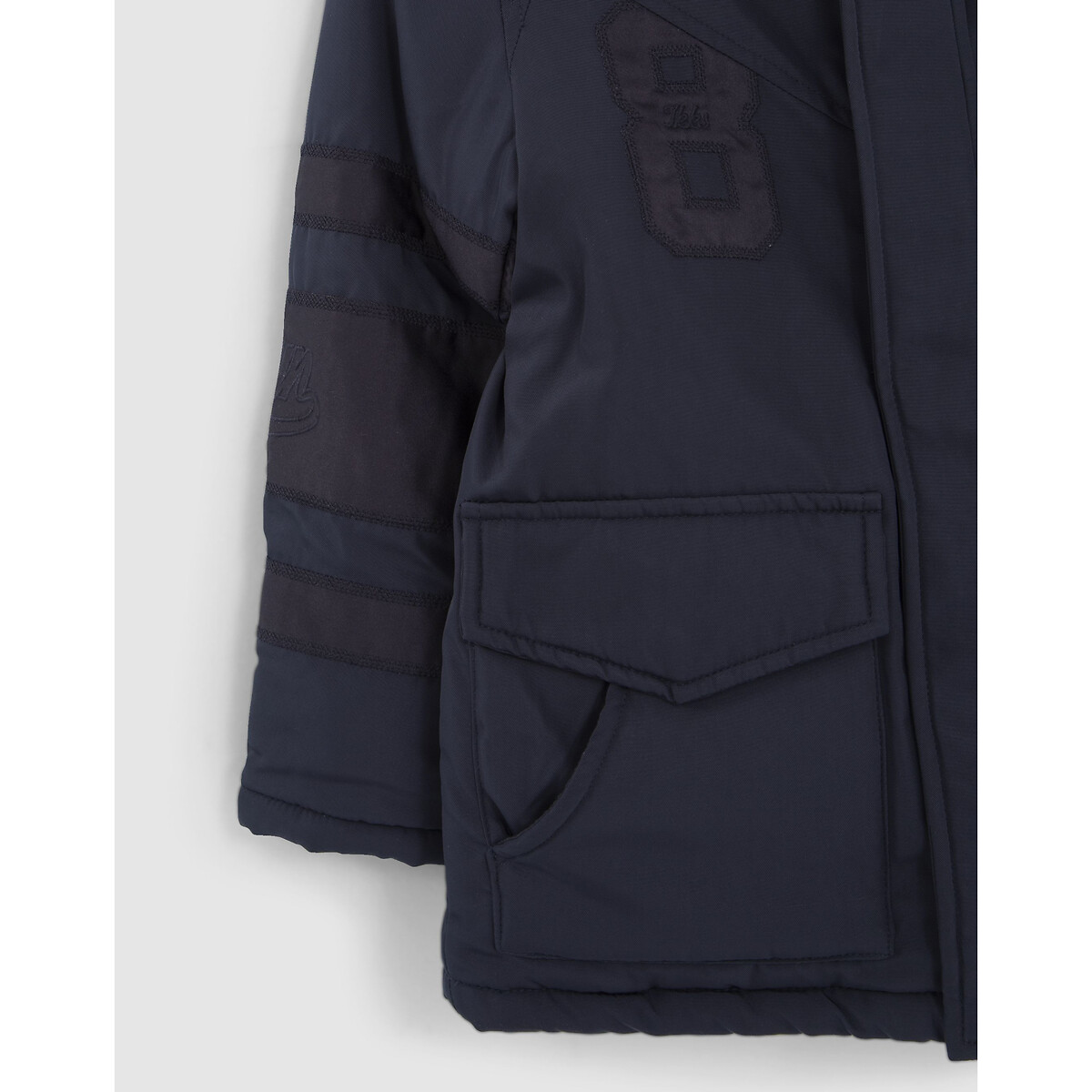 IKKS JUNIOR<br>Parka de comprimento médio, 2 em 1, colete integrado