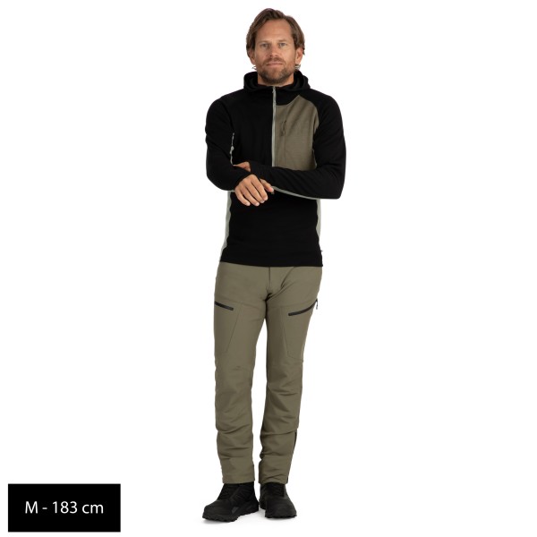 Stoic - Merino260 StadjanSt. 3/4 Zip w. Hood - Sweat à capuche en mérinos