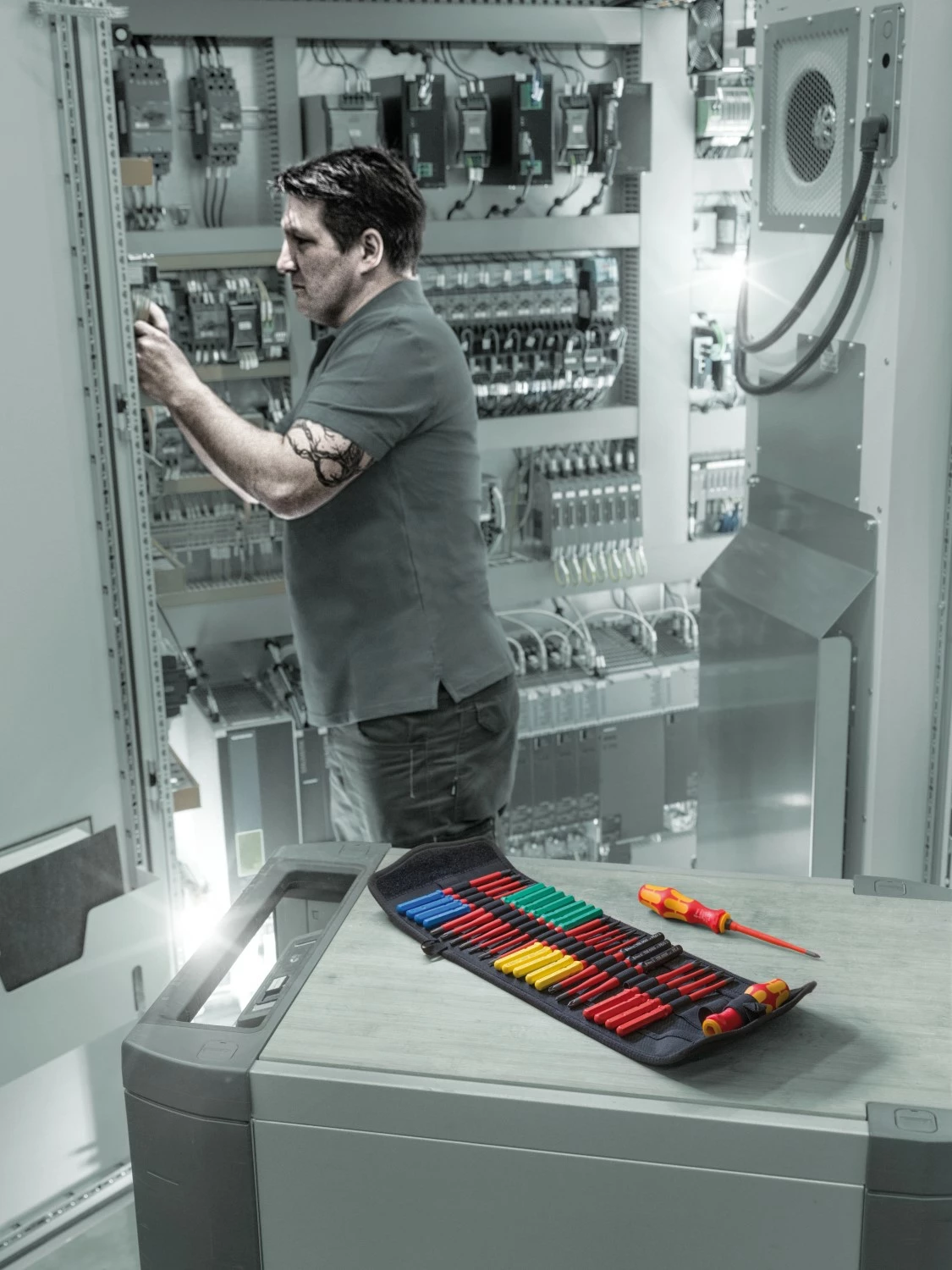 Wera 05006617001 26-delig Kraftform Kompakt VDE Big Pack 1 Wisselklingenset in etui