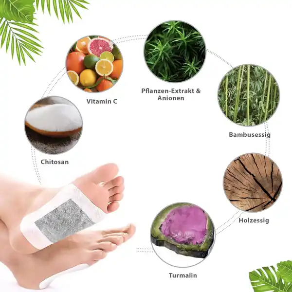 Relaxing Fußpads mit Grünteeöl