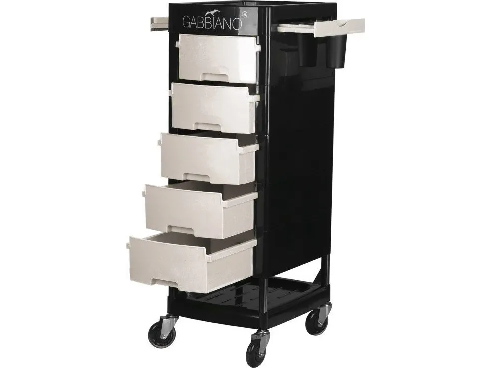 Activeshop Gabbiano frisørassistent FT65 sort/hvid
