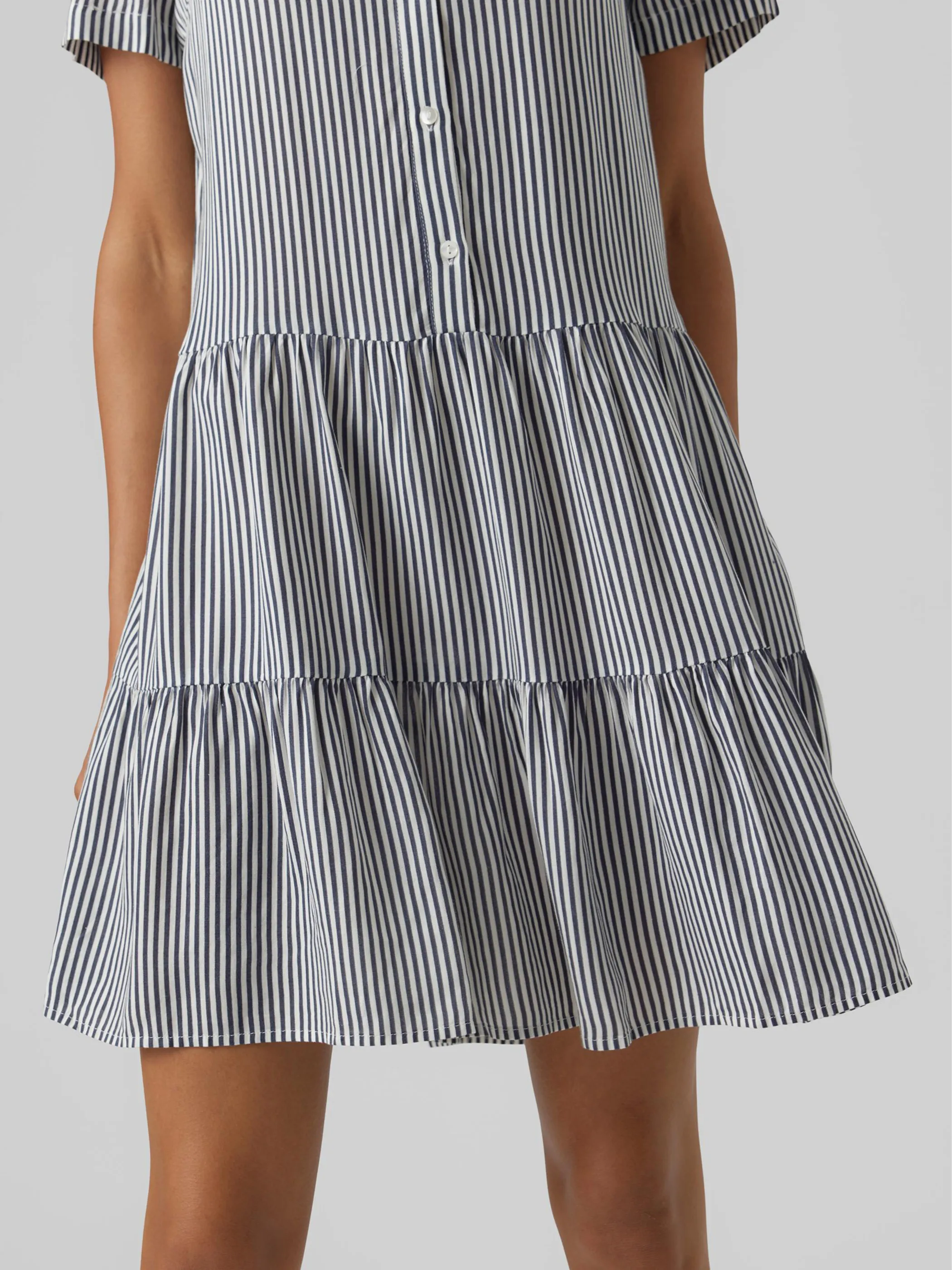 Vero Moda VMBUMPY SS SHORT DRES Kleid