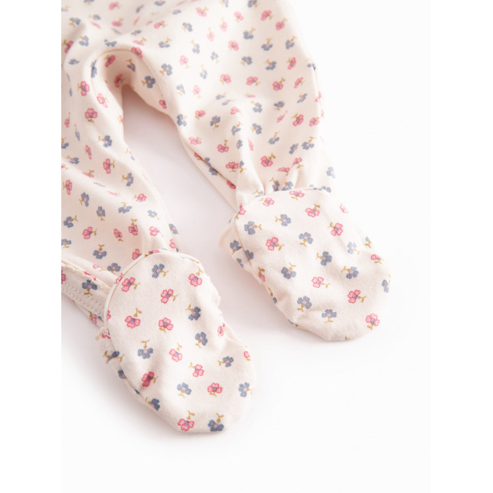 Køb MarMar Newborn Modal Smooth Print Mini Flower Rubetta Heldragt