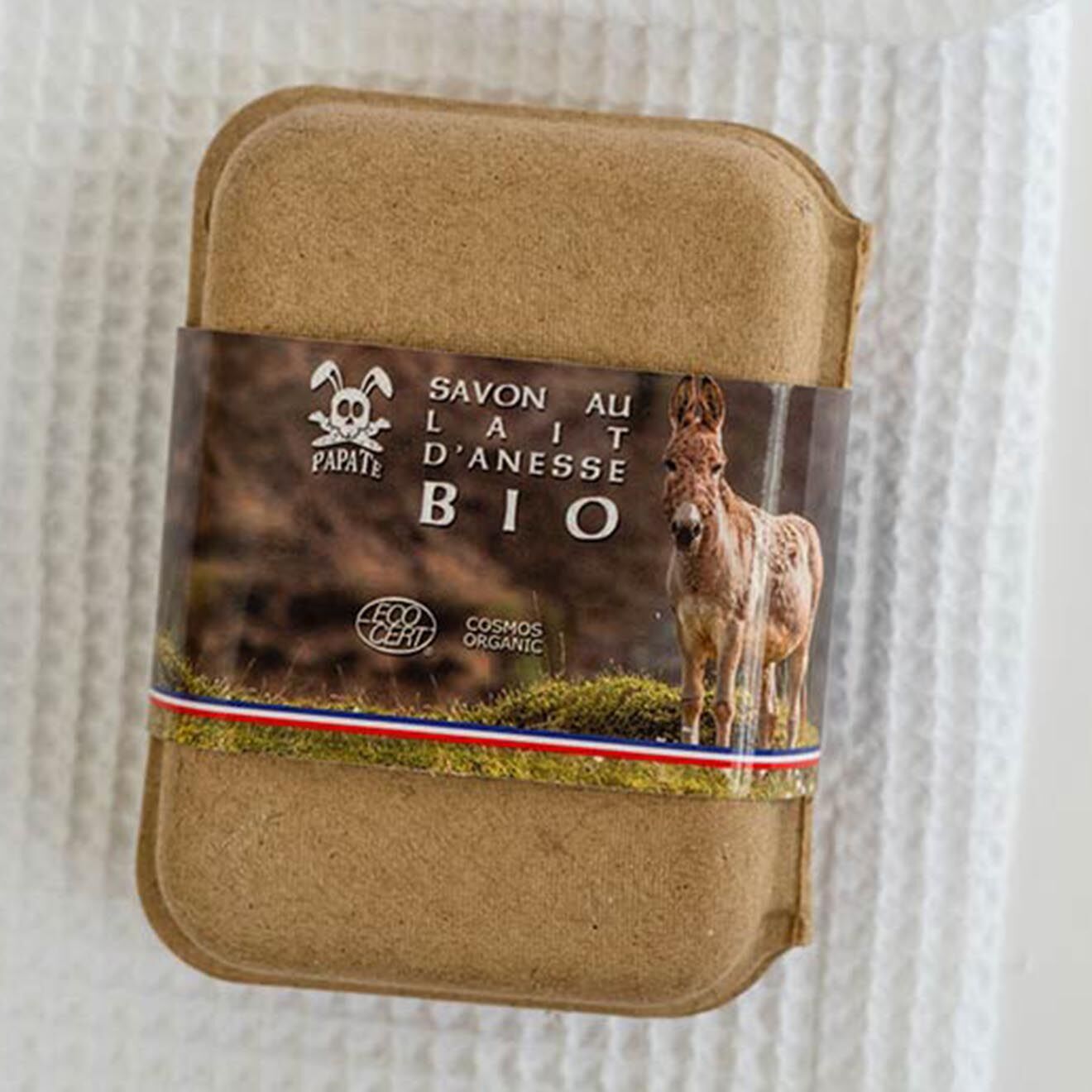 Papate Savon au Lait d'Anesse Biologique - 5x7 cm