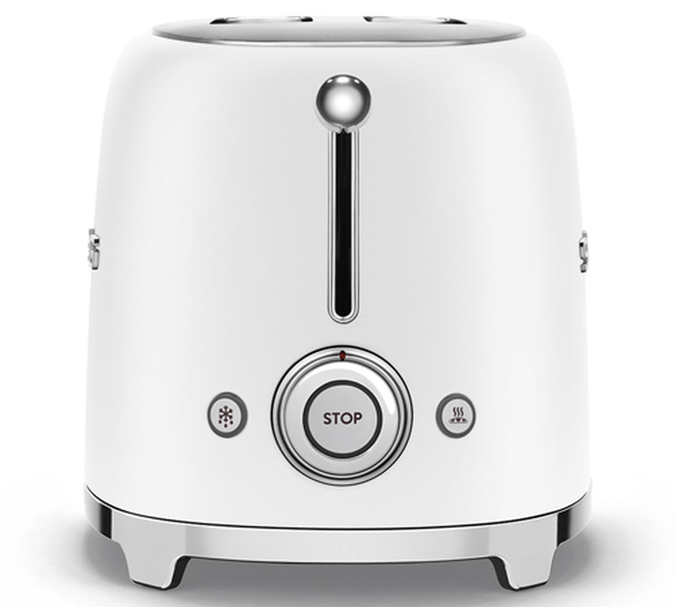 Grille-pain SMEG TSF01WHMEU 2 tranches Blanc mat