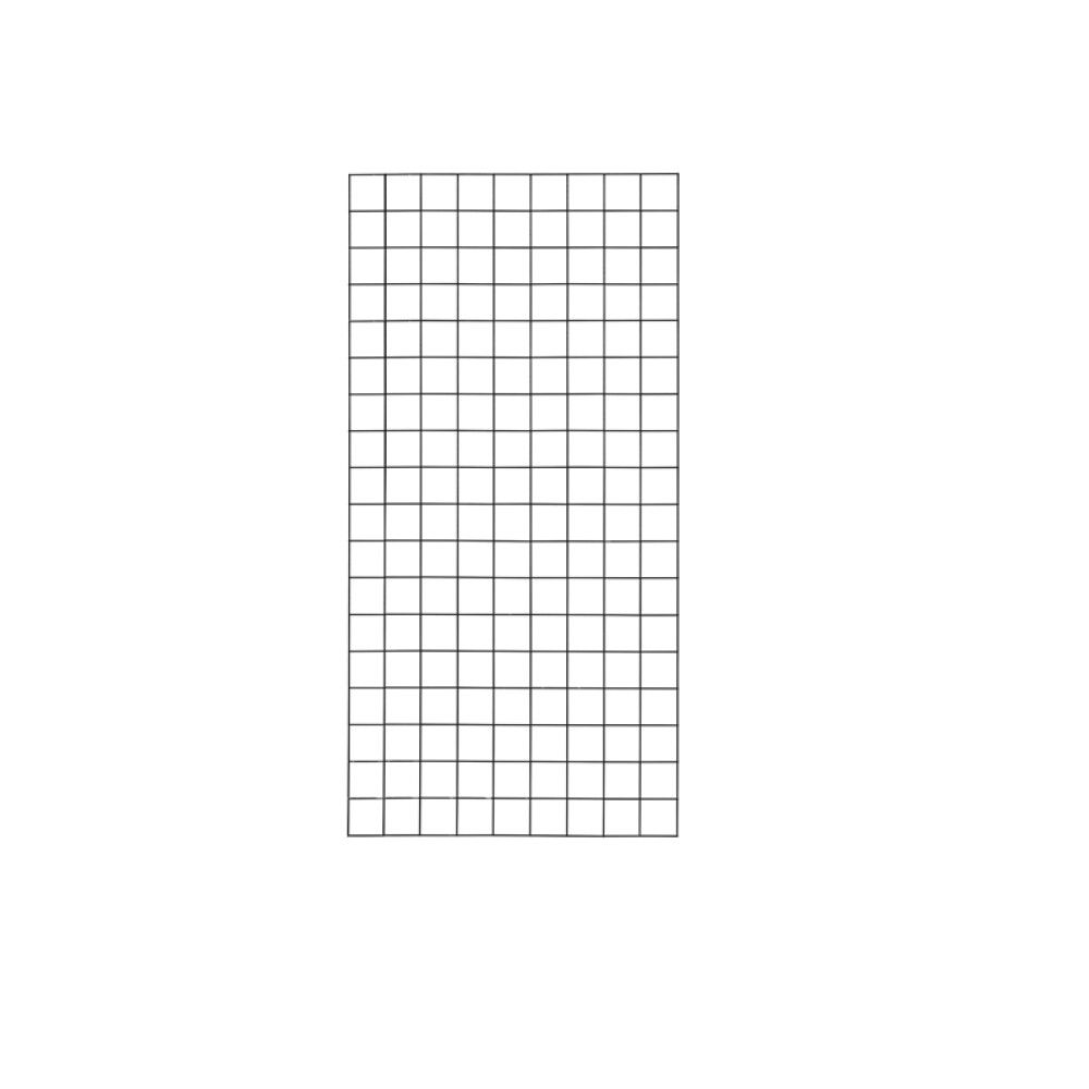 ESPALJIER PLUS STÅL SVART 90X180CM Ø5MM