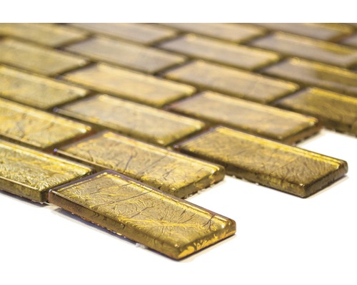 Glasmozaïek CM 4GO30 goud 30x30 cm
