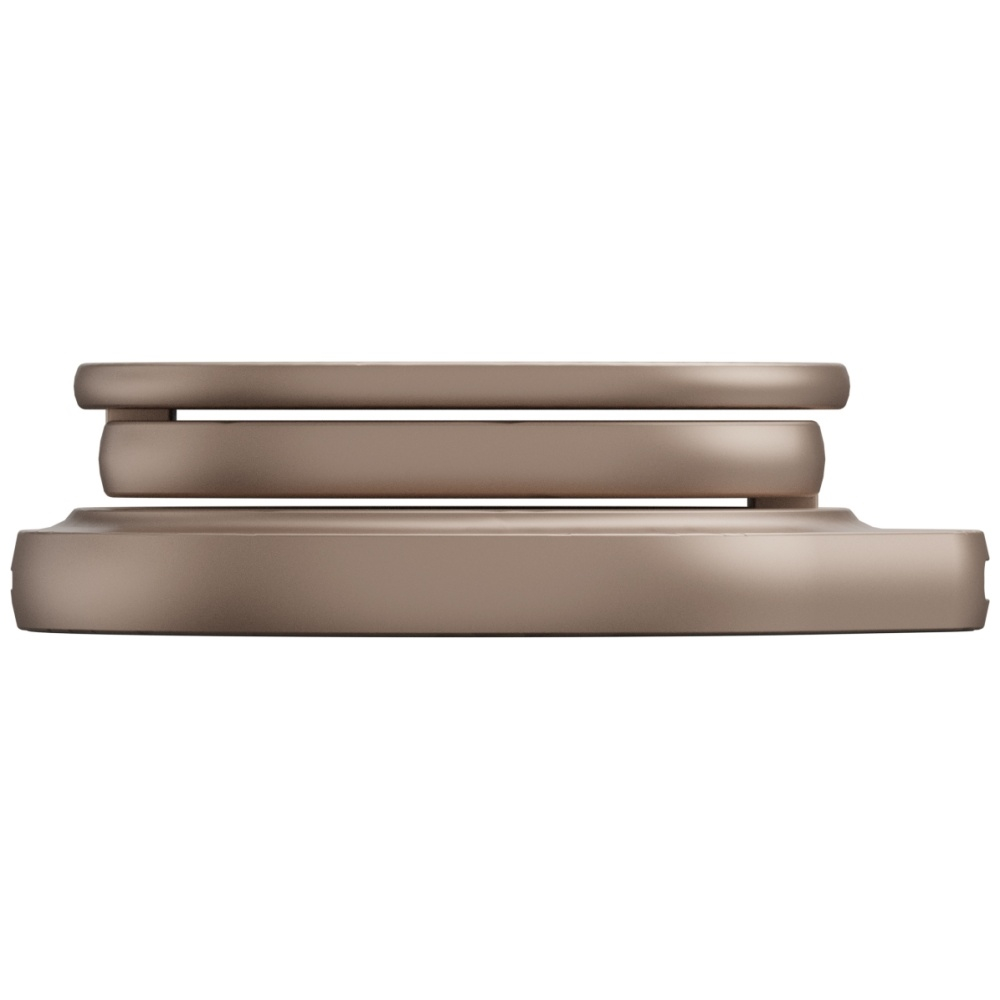 Bazic (by Energea) - (15W) 3in1 MagSafe Ladegerät Qi Wireless Charger Faltbarer Ladeständer für Apple Watch / Smartphone / AirPods - Gold