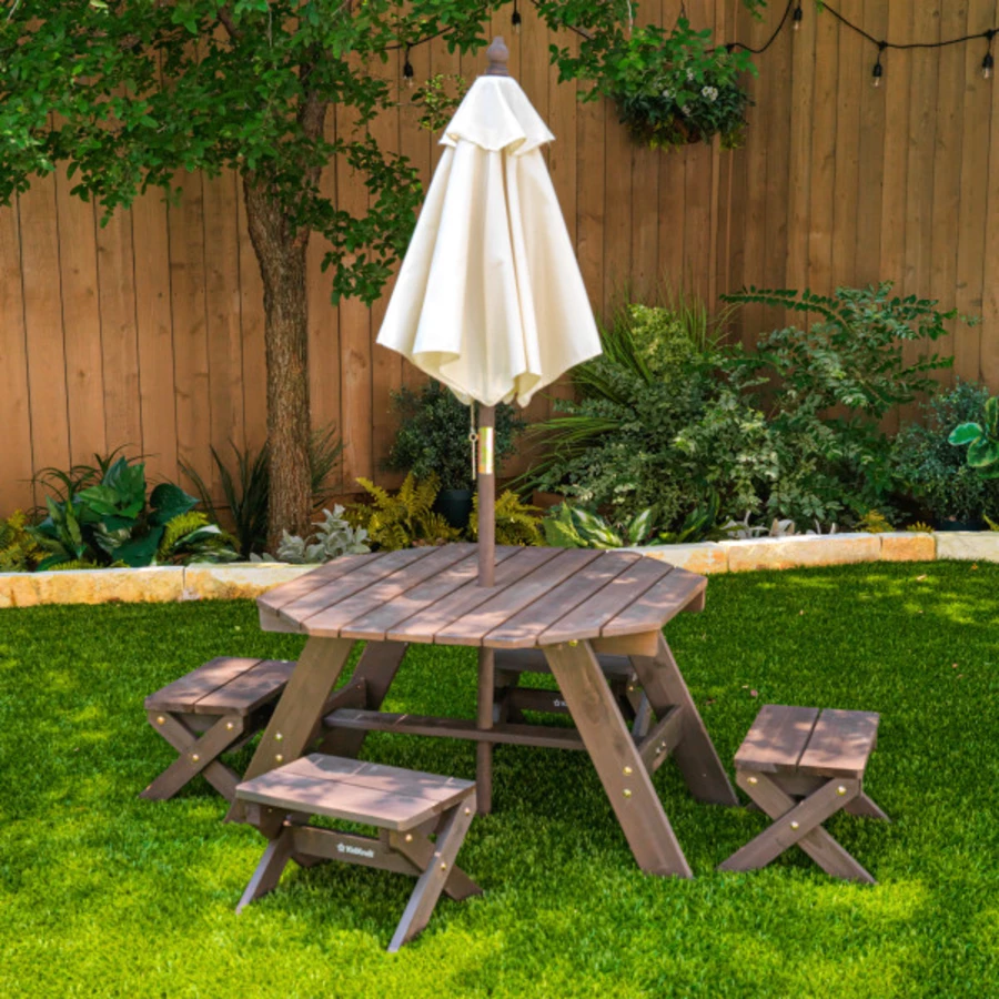 Kidkraft®Oktagon Kinder Gartentischset
