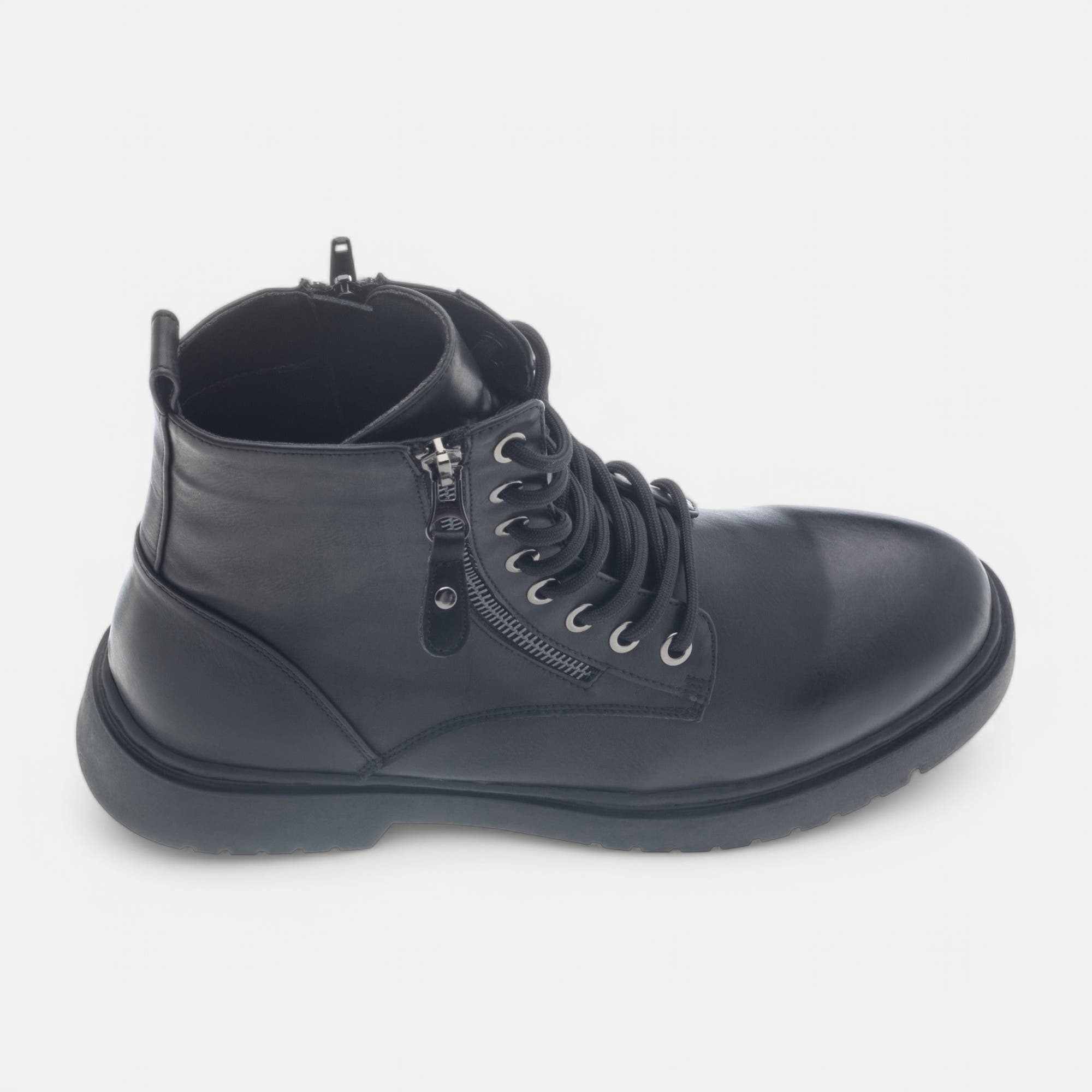 Bottines à lacets Femme noir