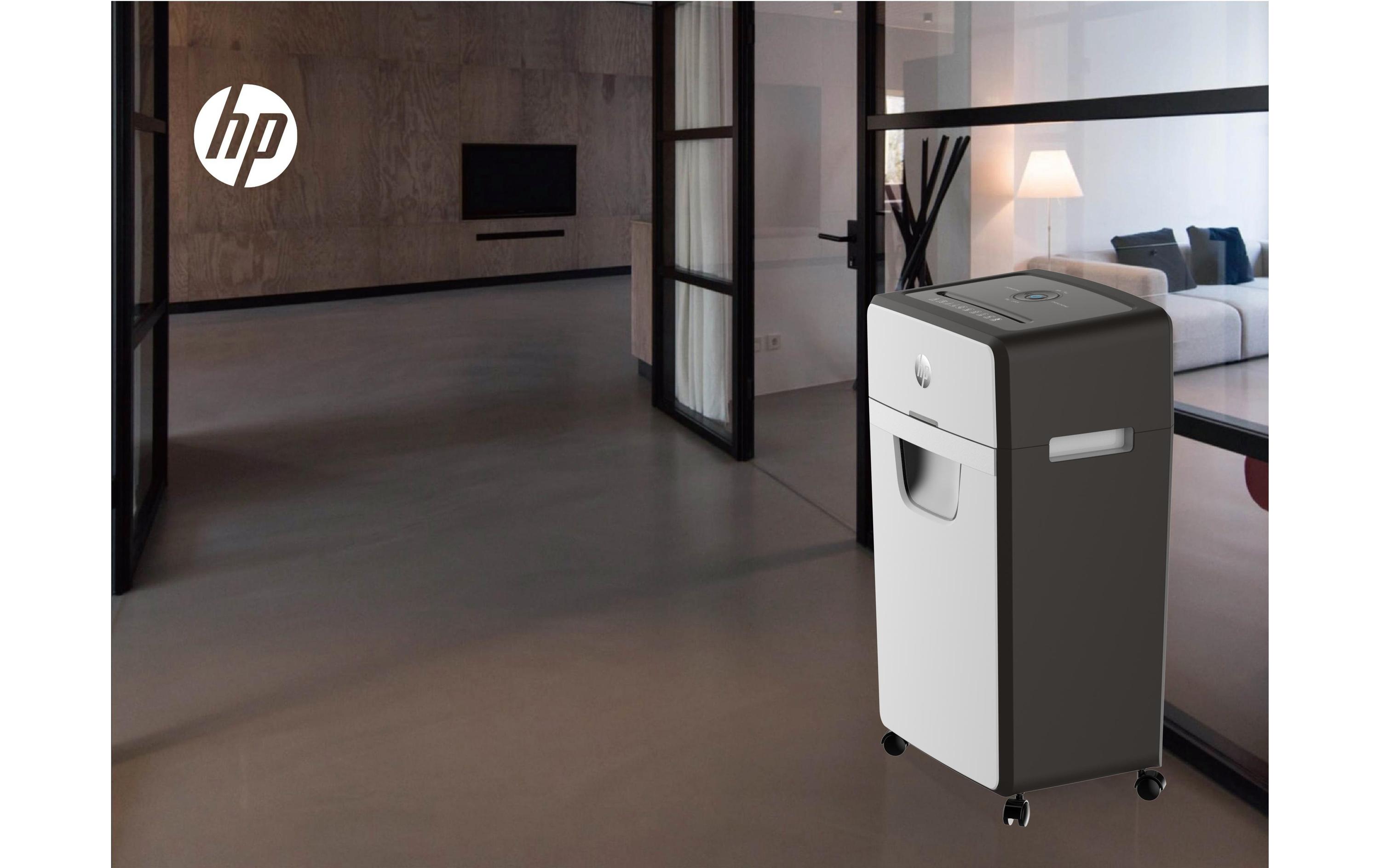 Aktenvernichter OneShred 16MC P-5, 16 Seiten<br>Dokumentenvernichter von HP