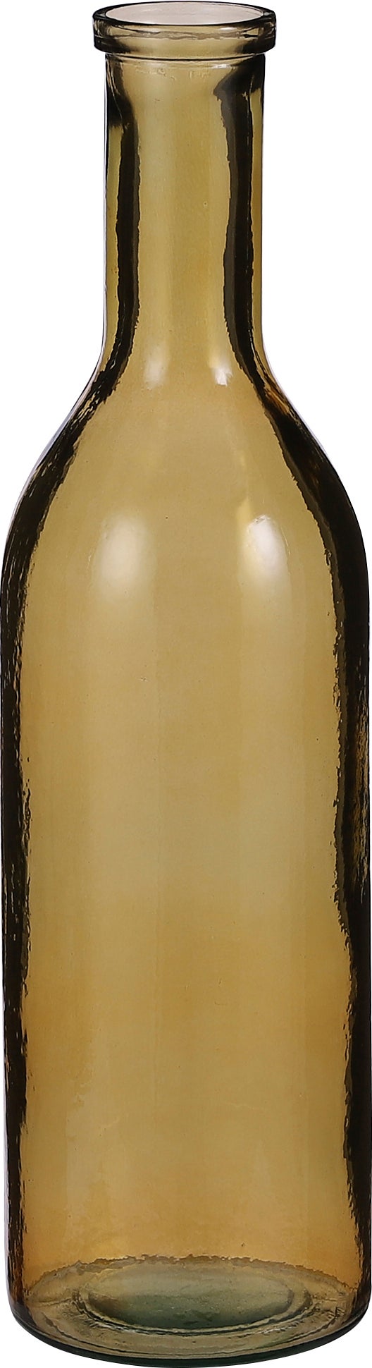 Mica Decorations fles Rioja geel D 15 H 50 cm