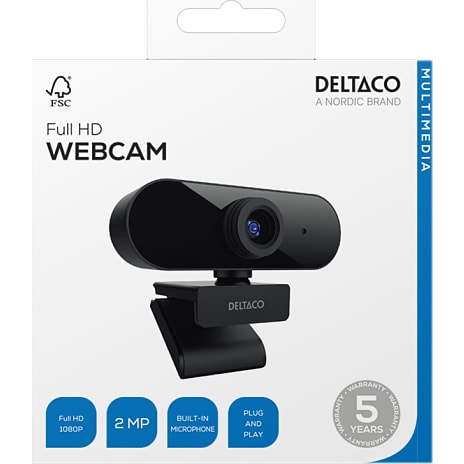 Deltaco w-100 webcam