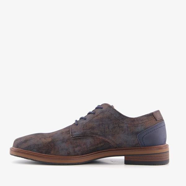 Emilio Salvatini heren veterschoenen blauw/bruin