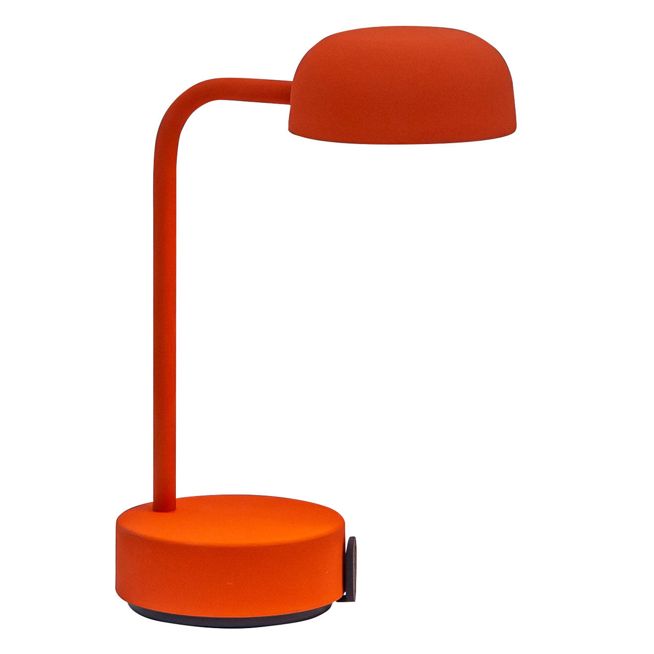Kooduu Lampe de table rechargeable Fokus orange - 20x10x25 cm