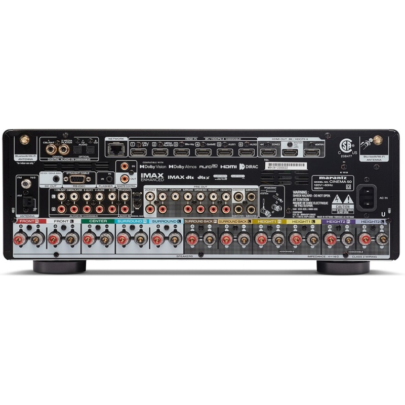 Ampli Home Cinéma Marantz CINEMA 50 NOIR